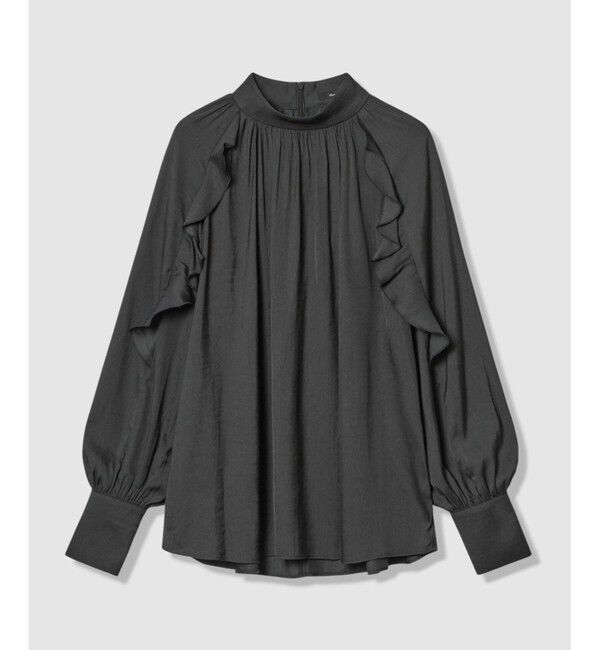 allureville「フリルスリーブブラウス」|シャツ・ブラウス|