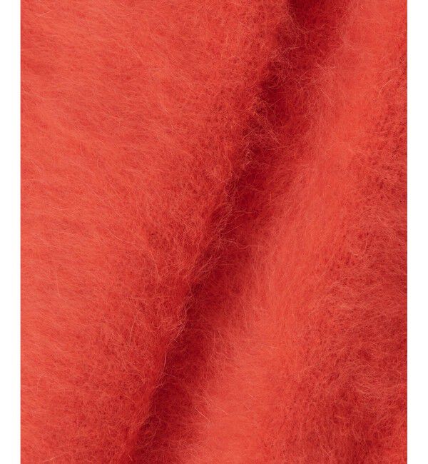 allureville「カシミヤブレンドファー加工Ｖプルオーバー」|ニット・セーター|