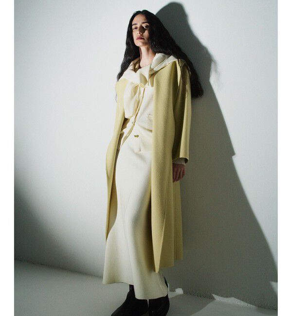allureville「カシミヤ混リバーショールコート」|その他|