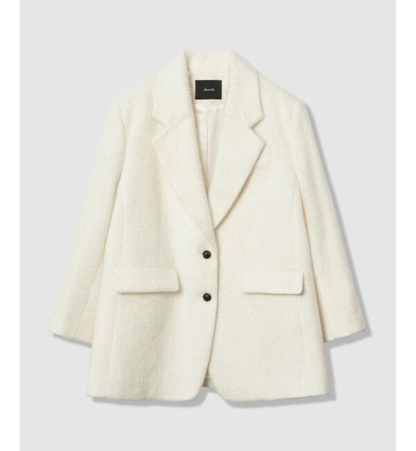 allureville「シャギーハーフコート」|ダッフルコート|