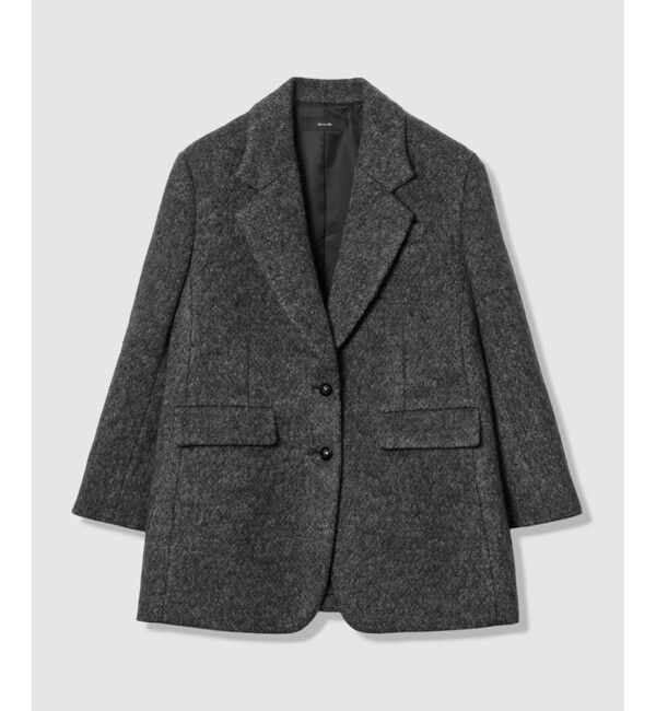 allureville「シャギーハーフコート」|ダッフルコート|