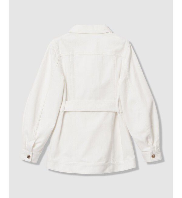 LOULOU WILLOUGHBY「【LOULOU WILLOUGHBY】カーブスリーブデニムジャケット」|デニムジャケット|