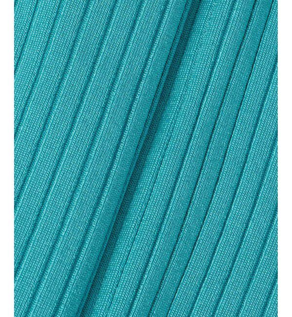 LOULOU WILLOUGHBY「【LOULOU WILLOUGHBY】ワイドリブヘムフリルカーディガン」|カーディガン|