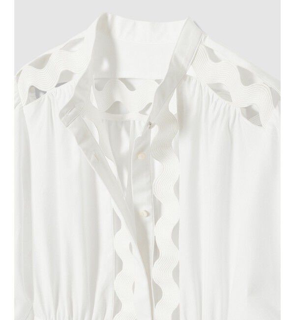 LOULOU WILLOUGHBY「【LOULOU WILLOUGHBY】フランジェンテチュニックワンピース」|ワンピース|