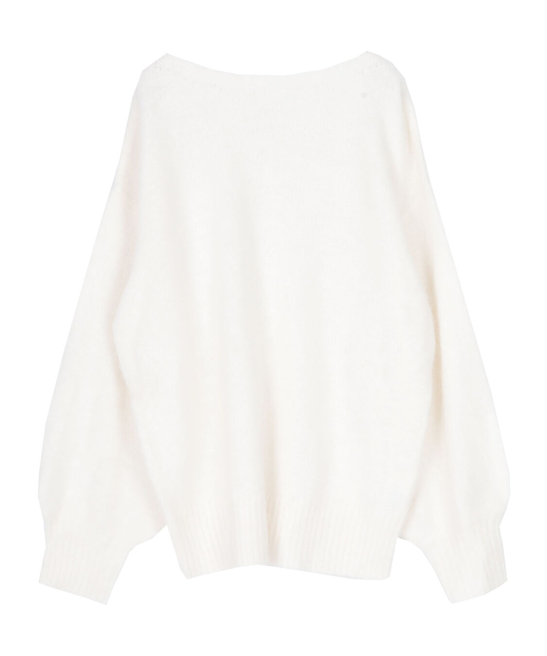 ur's「【星玲奈さんコラボアイテム】ヤクライクボートネックボリュームスリーブニット」|ニット・セーター|