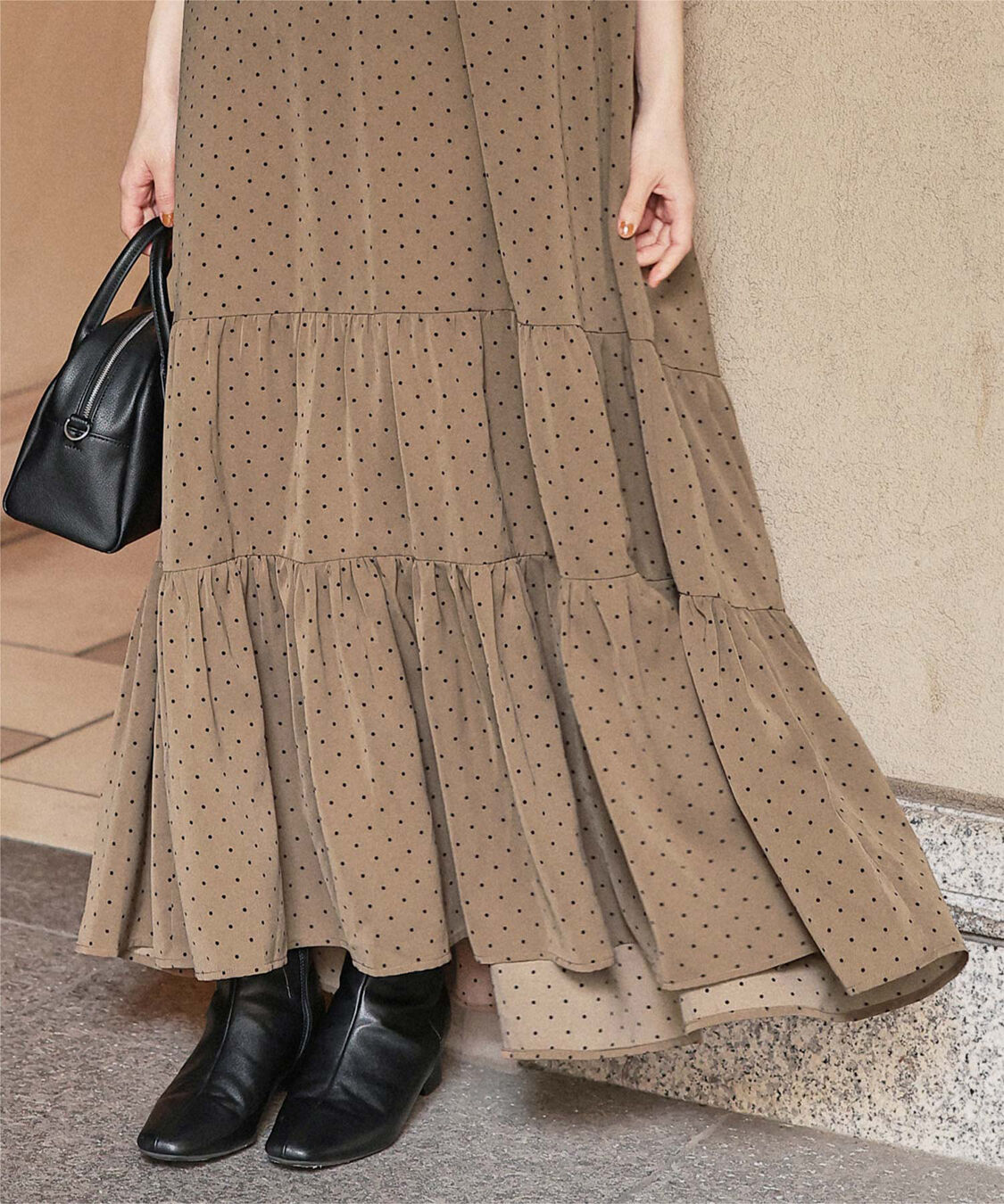 titivate「スキッパーティアードワンピース」|ワンピース|