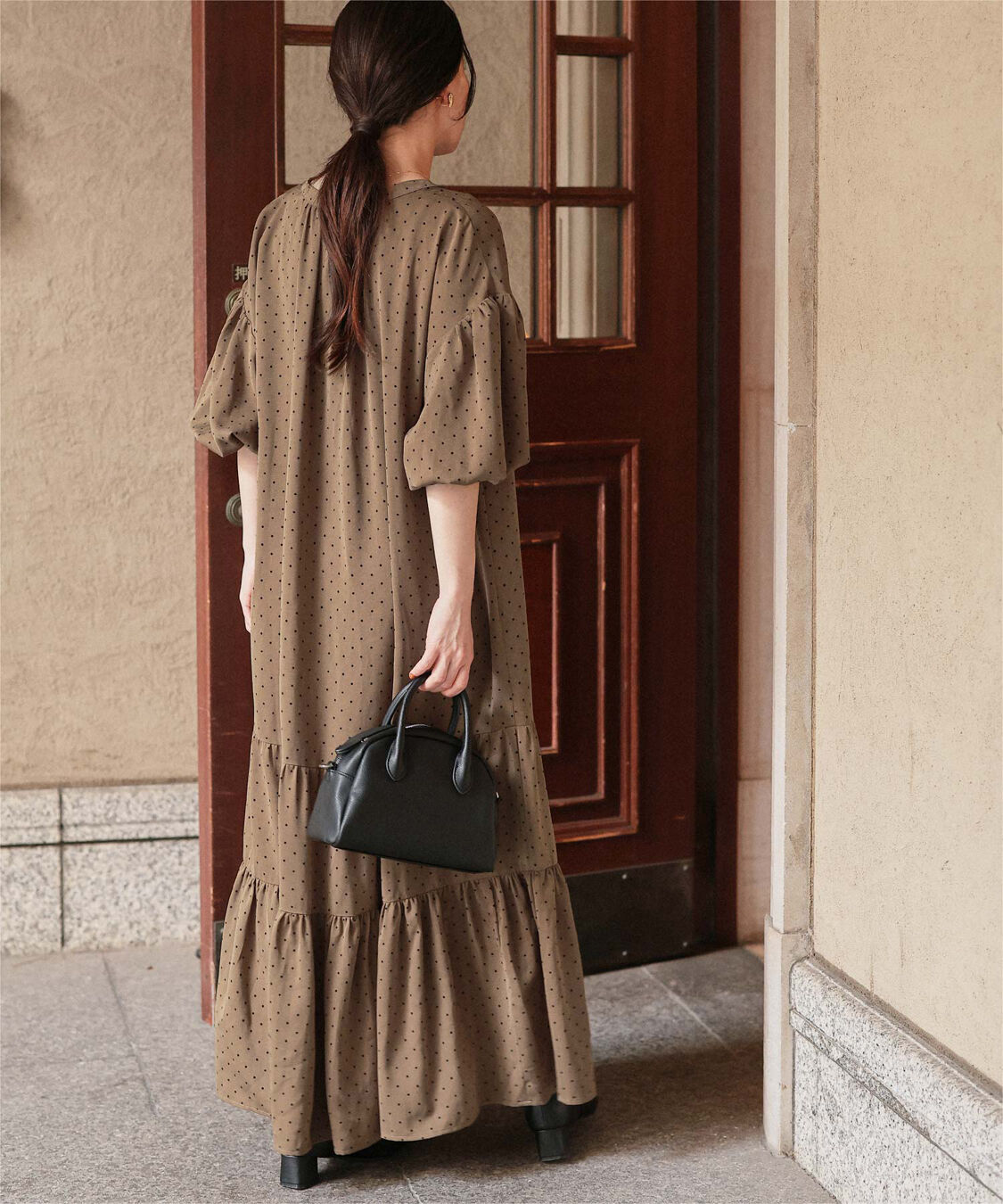 titivate「スキッパーティアードワンピース」|ワンピース|