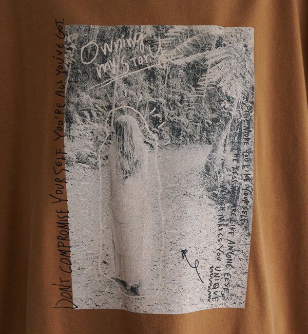  「【接触冷感+UVカット】フォトプリントTシャツ」|Tシャツ・カットソー|