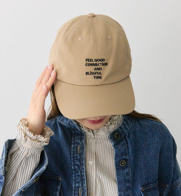  「【F&B】ロゴ刺繍キャップ」|キャップ・キャスケット|