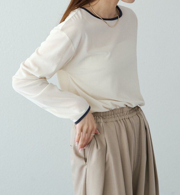  「ベロアリンガーカットソー」|Tシャツ・カットソー|