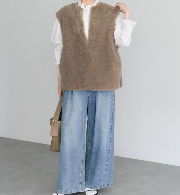  「リサイクルボアベスト」|ダウンベスト・ベスト|