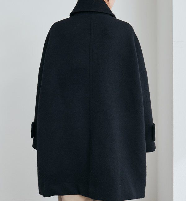  「【日本製】ビーバーウールステンカラーコート」|その他|