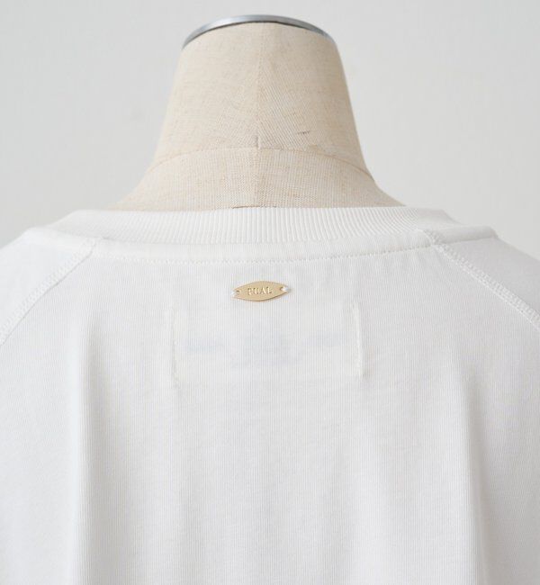  「プレーティング天竺オーバーサイズカットソー」|プルオーバー|