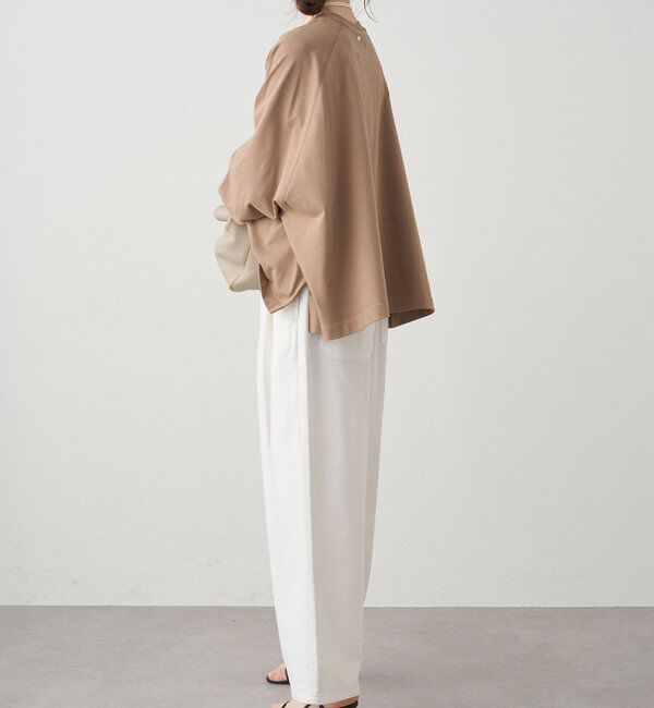  「プレーティング天竺オーバーサイズカットソー」|プルオーバー|