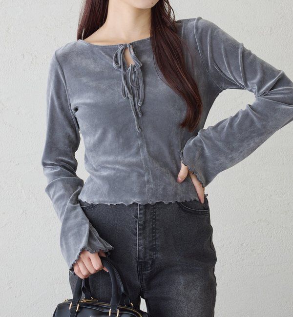  「シアーベロアインナー」|プルオーバー|