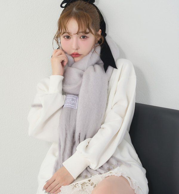  「ブークレーマフラー」|その他|チャコールグレー