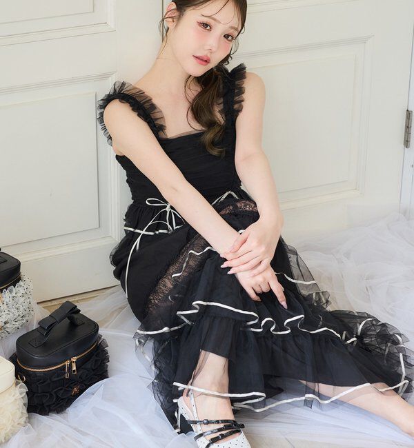  「【Tulle Collection】チュールビスチェ」|シャツ・ブラウス|