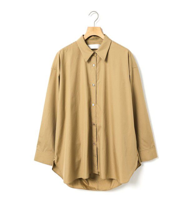 MARMARMAR「MARMARMAR バックコクーンレギュラーシャツ」|シャツ・ブラウス|ベージュ