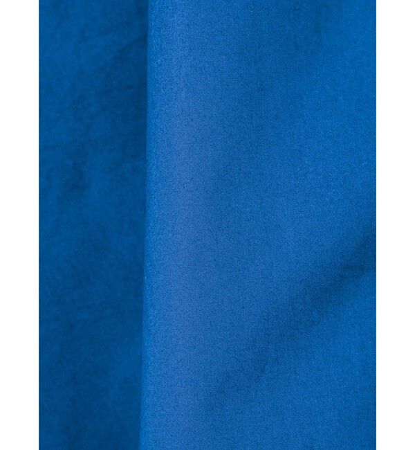 mizuiro ind「mizuiro ind ハーフスリーブスタンドカラーワイドシャツ」|シャツ・ブラウス|