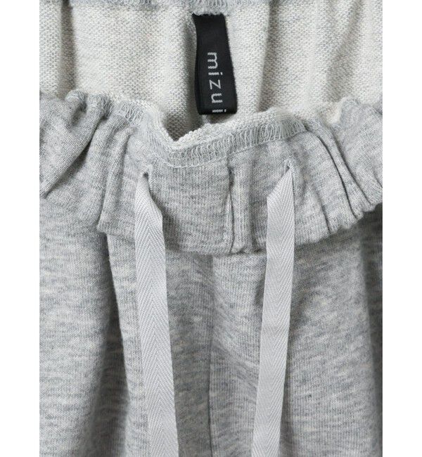 mizuiro ind「mizuiro ind ドライフレンチテリードローストリングヘムパンツ」|その他|