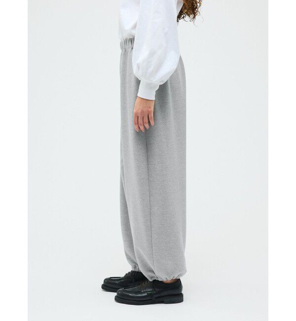 mizuiro ind「mizuiro ind ドライフレンチテリードローストリングヘムパンツ」|その他|