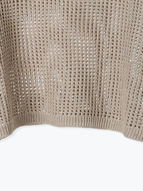 Te chichi「【宮本茉由着用】スパンコールメッシュニット」|ニット・セーター|