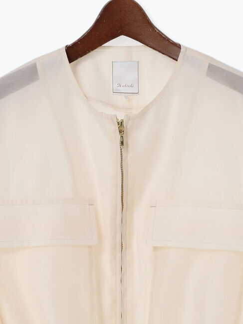 Te chichi「シアーノーカラーブルゾン」|ブルゾン・スタジャン|