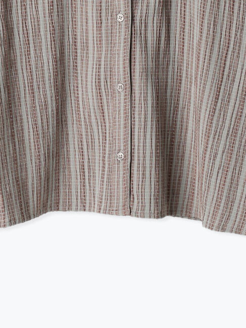 Lugnoncure「胸フリルバンドカラーシャツ」|シャツ・ブラウス|