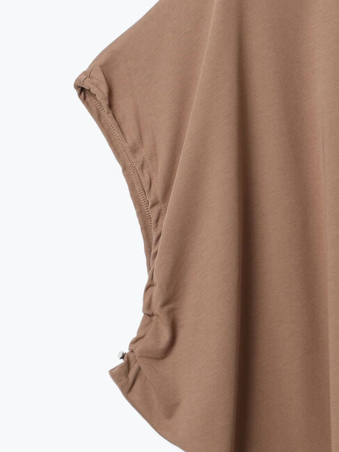 Lugnoncure「【接触冷感】袖口ドロストトップス」|Tシャツ・カットソー|