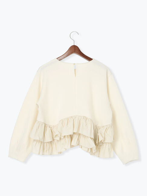 Te chichi「ティアードフリルヘムプルオーバー」|Tシャツ・カットソー|