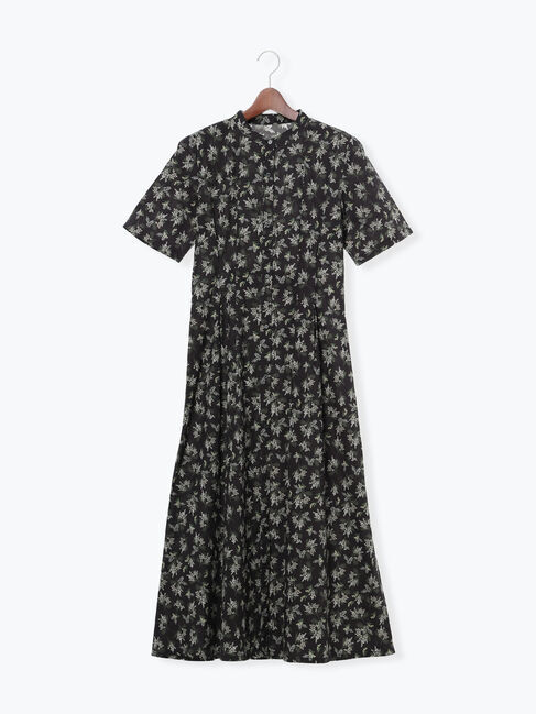 Te chichi「【LIBERTY FABRICS】ウエストタックワンピース」|ワンピース|