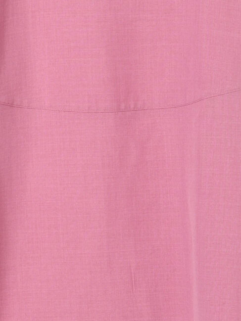 Samansa Mos2 blue「リネンタッチバルーンスリーブブラウス」|シャツ・ブラウス|