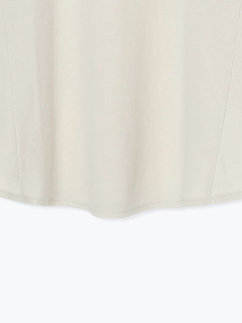 Samansa Mos2 blue「袖ボリュームTシャツ」|Tシャツ・カットソー|