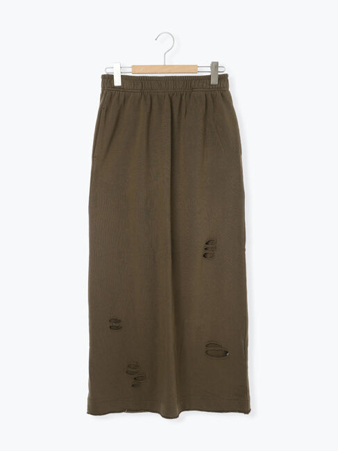 SM2「裏毛ダメージ加工ナロースカート」|スカート|