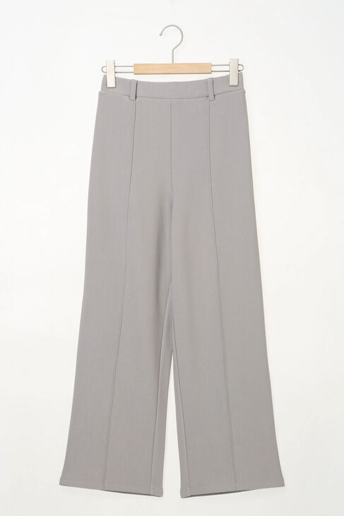 Samansa Mos2 blue「カットジョーゼット裏ボンディングパンツ」|その他|