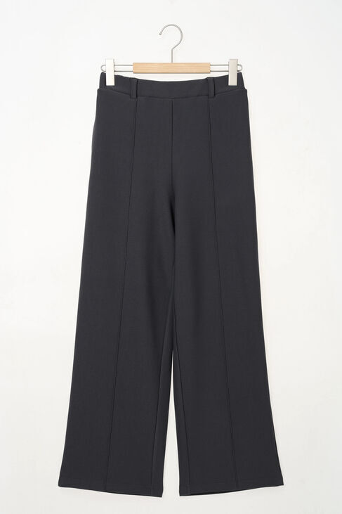 Samansa Mos2 blue「カットジョーゼット裏ボンディングパンツ」|その他|