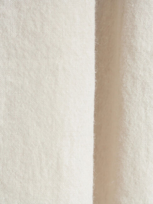 Samansa Mos2「【Cross&times;Linen】肩フリル前後2WAYジャンパースカート」|ワンピース|