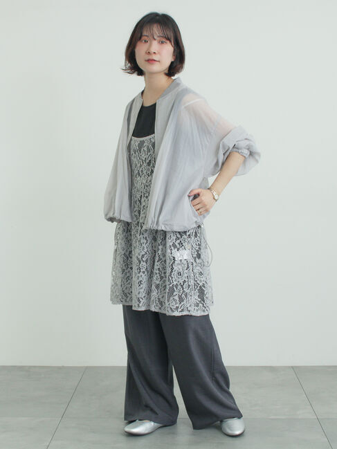 Samansa Mos2「シアーブルゾン」|ブルゾン・スタジャン|