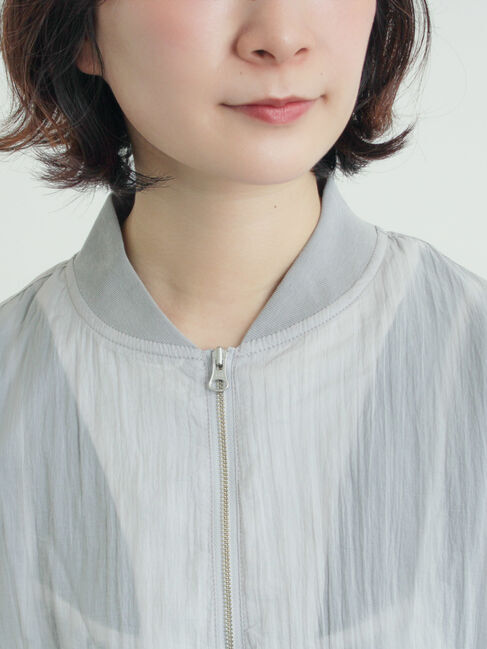 Samansa Mos2「シアーブルゾン」|ブルゾン・スタジャン|