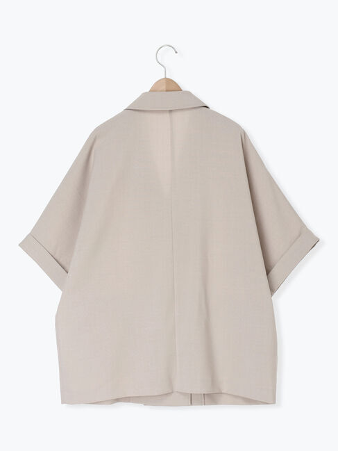 Samansa Mos2「ダブル釦5分袖ジャケット」|その他|