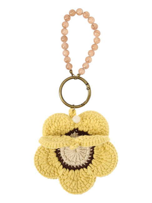 Samansa Mos2「デイジーモチーフポーチチャーム」|その他|