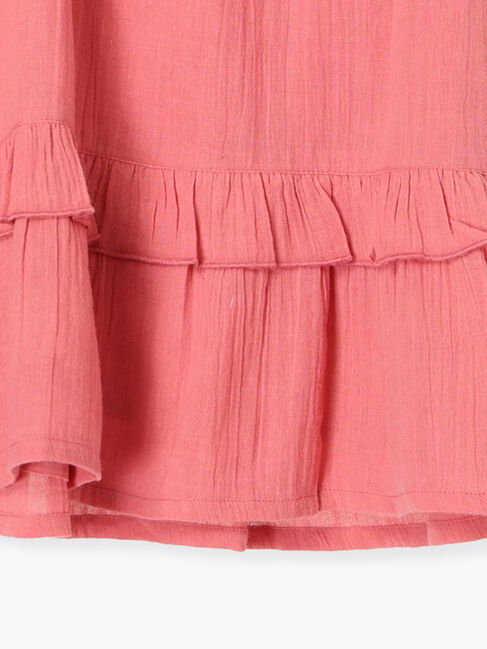 Samansa Mos2 Lagom「フリルティアードノースリワンピース」|ワンピース|