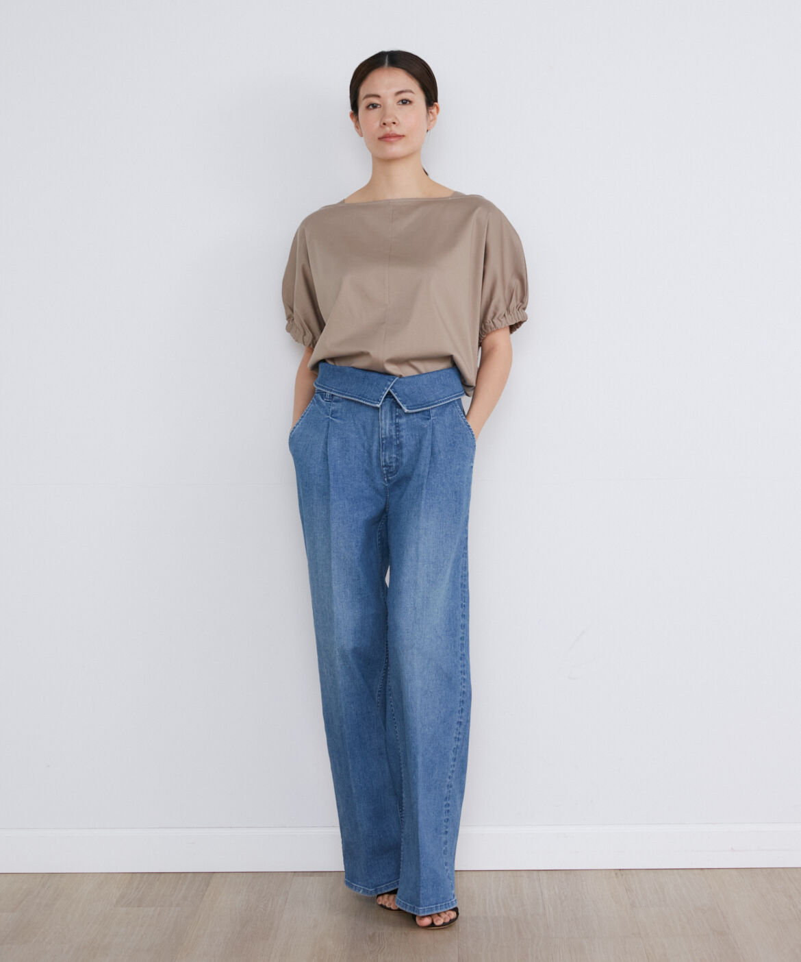 INED「ボートネックドルマンカットソー」|Tシャツ・カットソー|