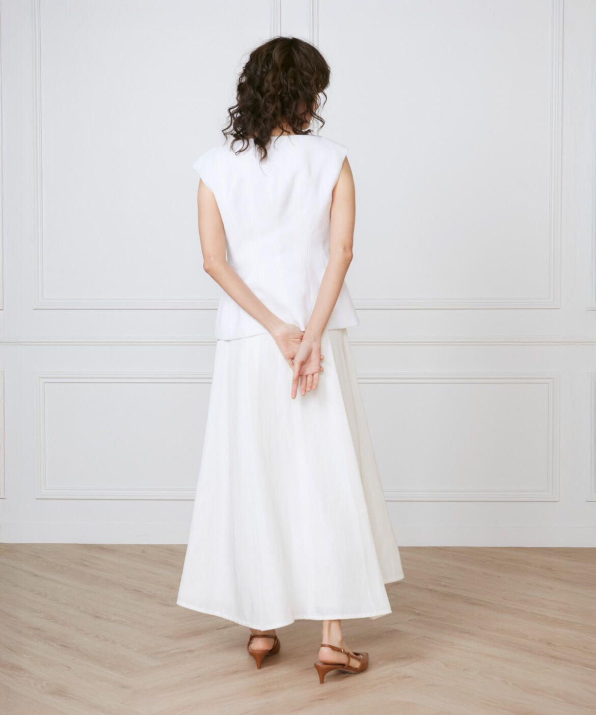 INED「クラッシックジレ《la veille by SUPERIOR CLOSET》」|ダウンベスト・ベスト|