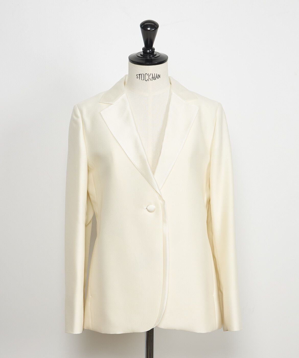 INED「シルクウール替衿タキシードジャケット《la veille by SUPERIOR CLOSET》」|テーラードジャケット|