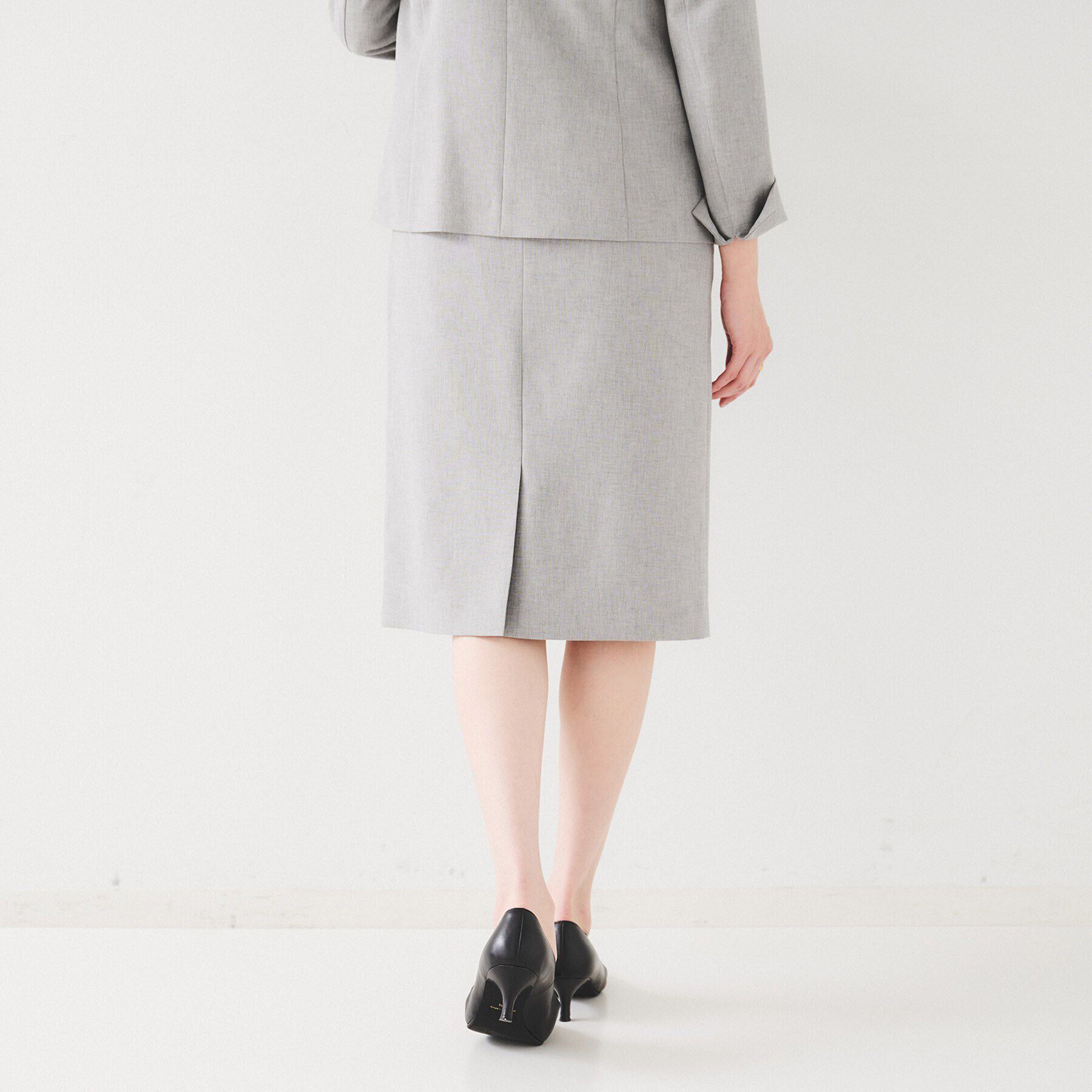 UNTITLED「【セットアップ可能】リネンライク タイトスカート」|スカート|