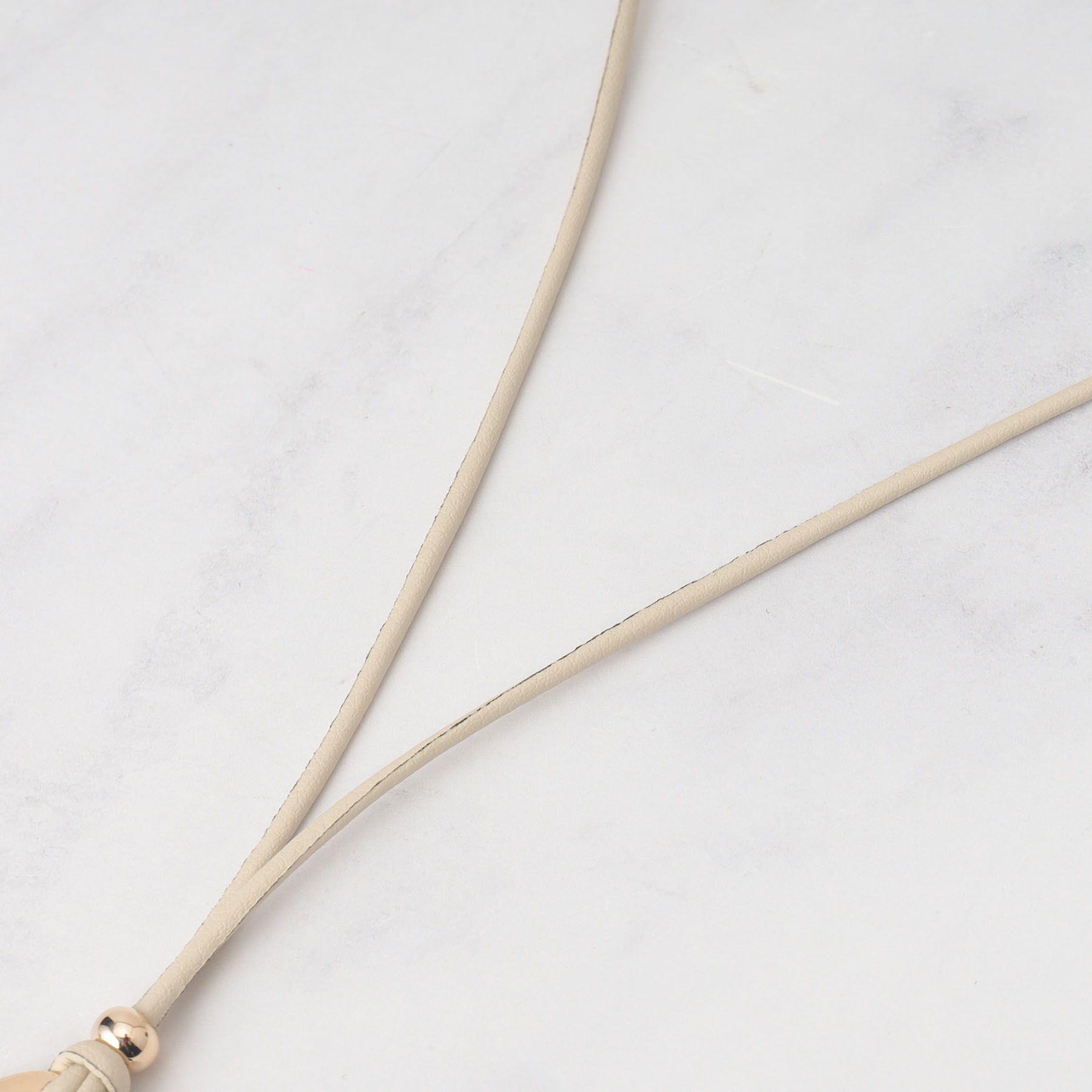 UNTITLED「リングコードトップネックレス」|ネックレス|