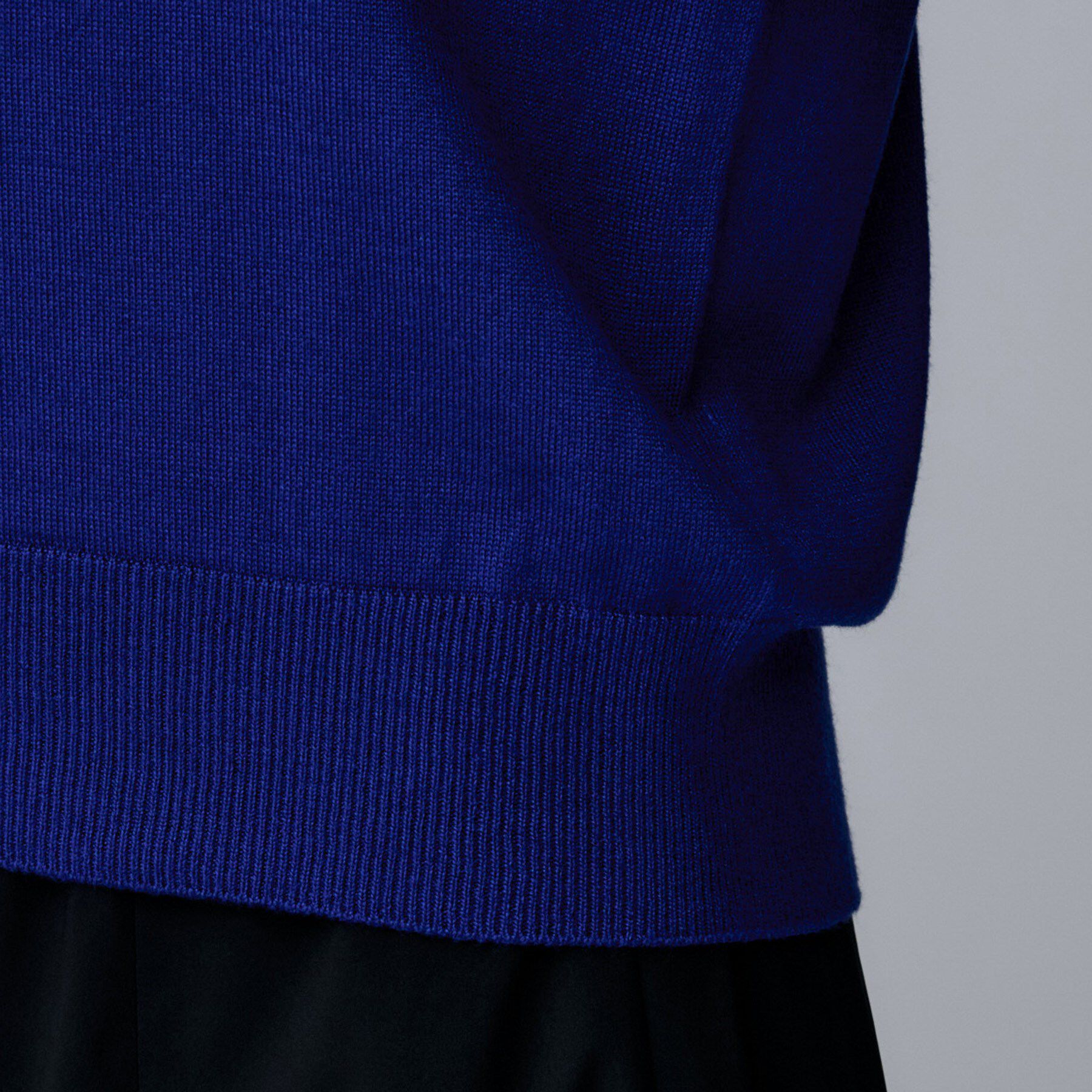 UNTITLED「【8色展開／コンパクト丈】レーヨン混 コクーンニット」|ニット・セーター|