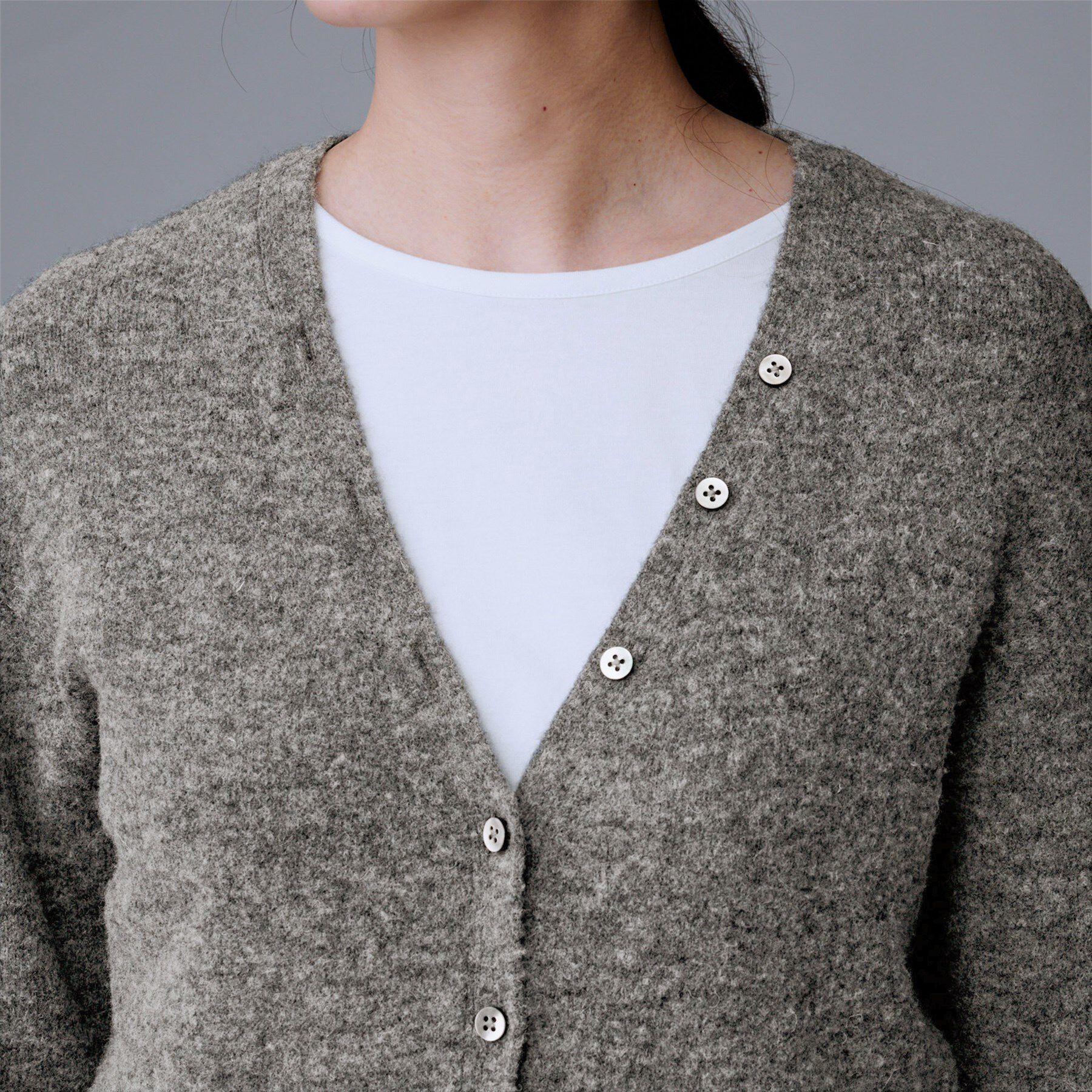 UNTITLED「【トレンド/柔らかな素材感】ビスチェセットカーディガン」|カーディガン|