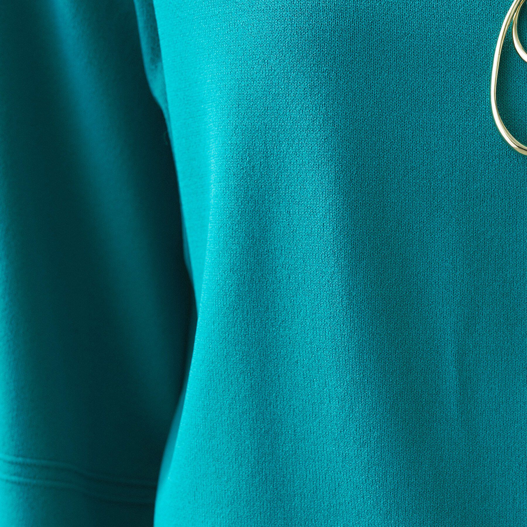 UNTITLED「【洗える/清涼感】袖スリットニットプルオーバー」|ニット・セーター|